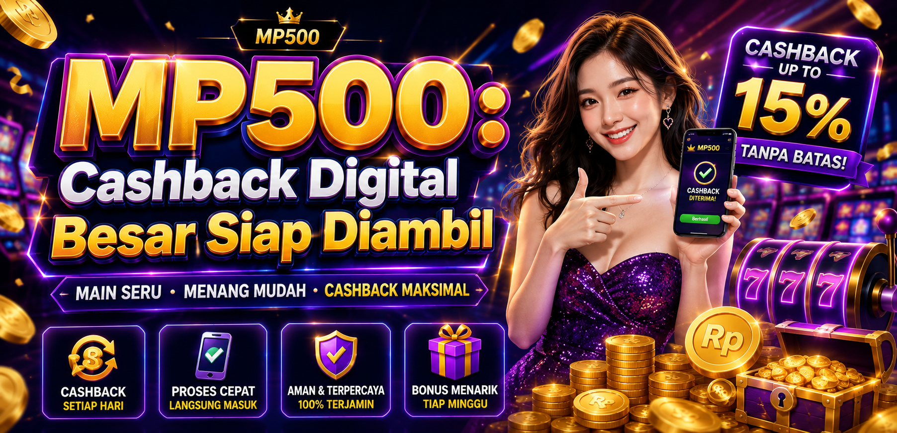 MP500: Cashback Digital Besar Siap Diambil